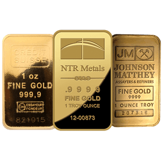 Gold Bar 1 Oz (Random Mint)